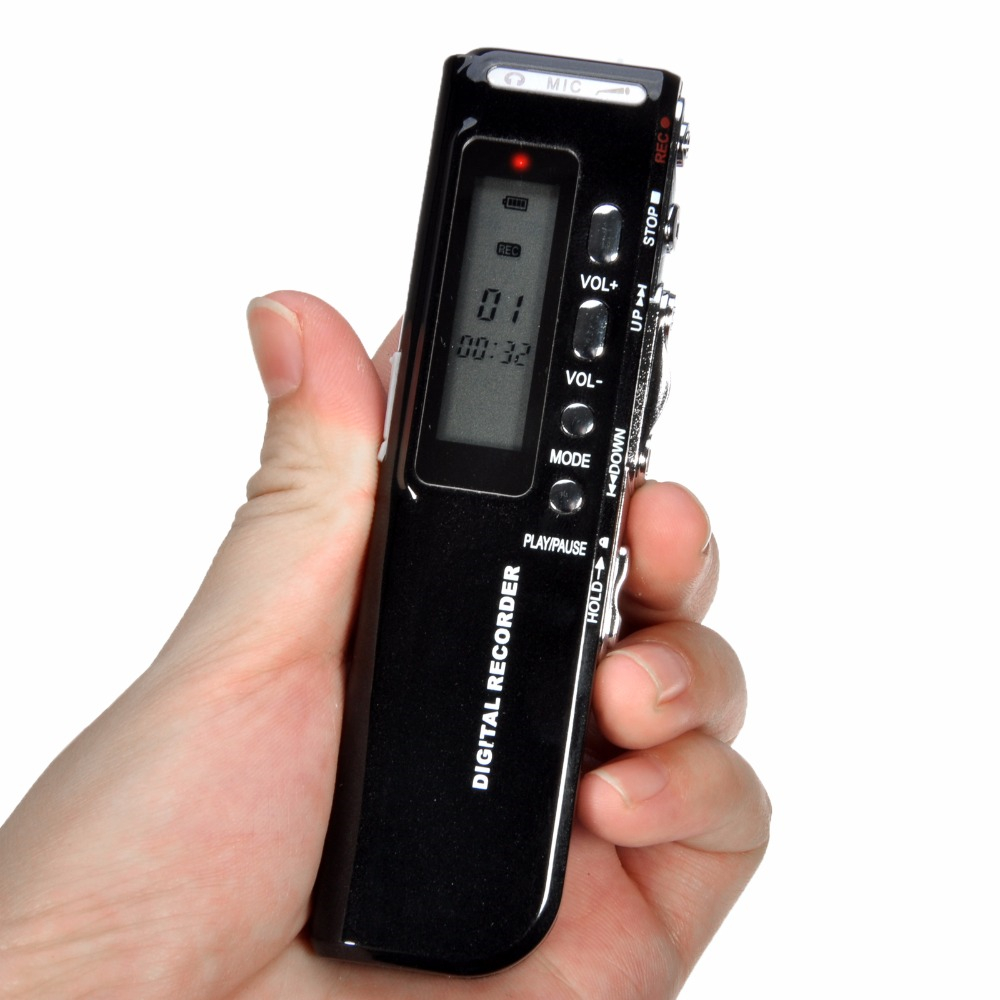 8 G USB Hd Audio Digital Audio Recorder Mp3 Battery- Black 4G 8 G USB Hd Audio Digital Audio Recorder Mp3 Battery- Black 4G