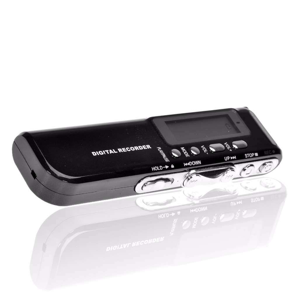 8 G USB Hd Audio Digital Audio Recorder Mp3 Battery- Black 4G 8 G USB Hd Audio Digital Audio Recorder Mp3 Battery- Black 4G