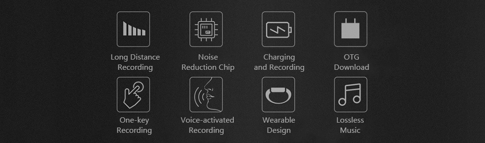 8GB Portable Bracelet Digital Voice Recorder Wrist Watch Band Noise Reduction Dictaphone with Voice Activated Recording - Black 8GB Portable Bracelet Digital Voice Recorder Wrist Watch Band Noise Reduction Dictaphone with Voice Activated Recording - Black