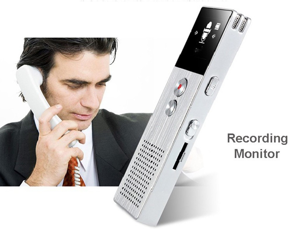 8 GB Mini Flash Digital Voice Recorder MP3 Music Player The Tape Recorder- Silver 1+8GB 8 GB Mini Flash Digital Voice Recorder MP3 Music Player The Tape Recorder- Silver 1+8GB