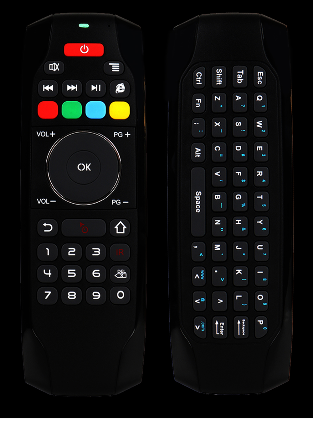 G7 Wireless Fly Mouse Keyboard Remote Control Integration- Black G7 Wireless Fly Mouse Keyboard Remote Control Integration- Black